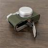 Luxuriöse X100VI PU-Leder Kamera Halbtasche für Fujifilm X100VI Batterieöffnung Bodenabdeckung