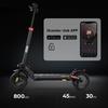 iScooter iX4 electric scooters powerful 800W LED 10" with app 48V15Ah for 40~45Km Off-road tires for adults 150KG