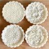 150g/200g Flower Shape Pastry Moulds Mooncake Mold Mooncake Mould Hand Pressure Tool Plastic Material Baking Accessories