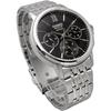 Casio Beside Quartz Men's Watch Sapphire Glass BMS-300D-1AV Stainless Steel Band 24-Hour Display Black
