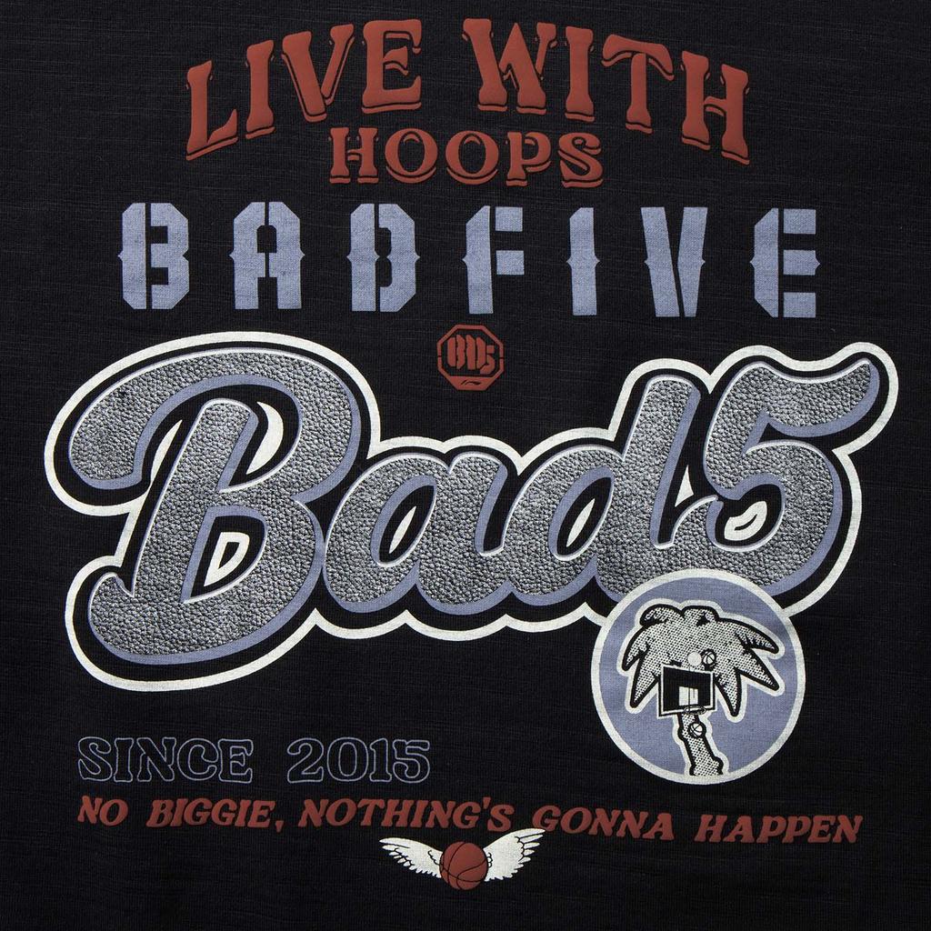 Li-Ning Basketball Series Printed Letter Crew Neck Breathable Versatile Loose Short Sleeve T-Shirt Men Tops Black AHSV217-5