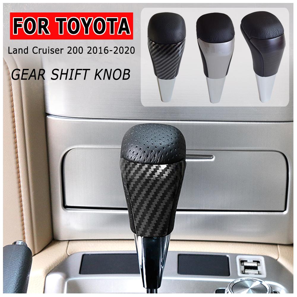 New Styling Car Gear Shift Knob Lever HandBall Automatic for Toyota Land Cruiser 200 2016 2017 2018 2019 2020 Car Accessories