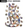 Small Cat Puzzle Ornaments Morandi-colored Cat-shaped Puzzle Vintage Cut Cat Pieces  Gift
