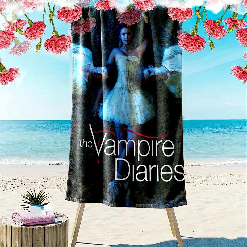 Supernatural Love Mystery Beach Towel Beach Soft Outdoor Pool Towel Seaside Swim Printing Comfort Beach Beach Towel