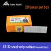 Baidu ST Pneumatischer Nagler mit Stahl-, Beton- und Streignägeln (Größen: ST18, 25, 32, 38, 45, 50, 57, 64)