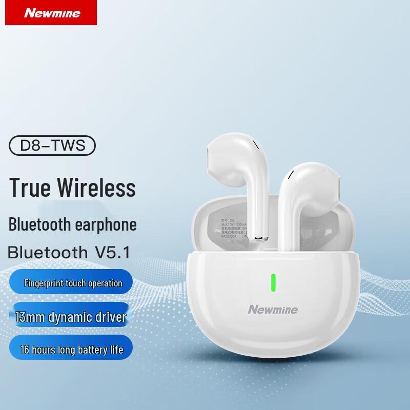 

Newmine D8 True Wireless Bluetooth Earbuds