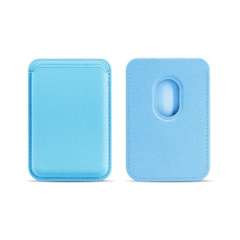 Leather Magsafe Wallet Magnetic Case For Iphone 16 15 12 13 14 Pro Max Samsung S24 Ultra Magnet Card Holder Phone Bag Cover