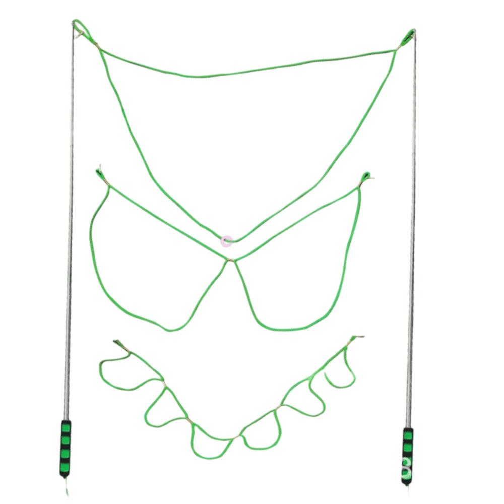 Scalable Bubble Stick Double Pole Giant Bubble Maker Bubble Blowing Prop Bubble Party Favors