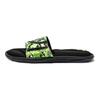 Under Armour Ignite 6 Graphic Strap Slide Black Green Citrine Camo Men Sneakers 3024450-001