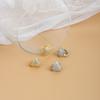 Fashion Versatile Cubic Zirconia Brass Earring Elegant Heart Shape Korean Decoration Women Hugging Earring Jewelry Heart Earring