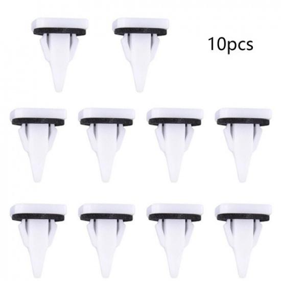10pcs Car Skirt Body Molding Trim Grommet Retainer Clip For Mitsubishi Outlander