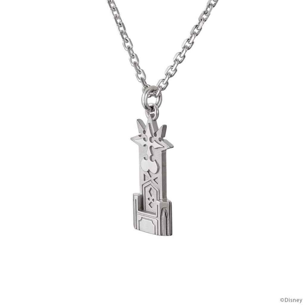 Kingdom Hearts Merchandise Necklace Organization XIII Silver Necklace Unisex Accessories Jewelry Gift [U-Treasure] / / Men's Women's (9. Demix)