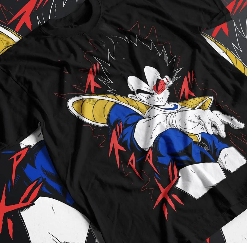 Hot Sale Anime Dragon Ball Vegeta IV Manga Graphic Print T-shirt Men Women Streetwear Harajuku Fashion Cotton Casual Oversized Top Summer New Tee