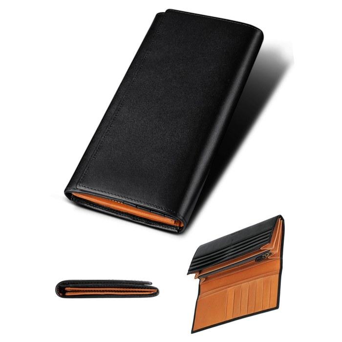 [Fabrizio] Wallet Men`s Women`s Long Bifold