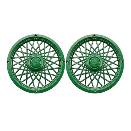 Trash Can Rim Cover Wheel Rim Modern Decorative Cover зелёный