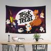 Halloween Trick Or Treat Print Tapestry Wall Hanging Blanket Tapestry Home Decor Items Wall Decorations