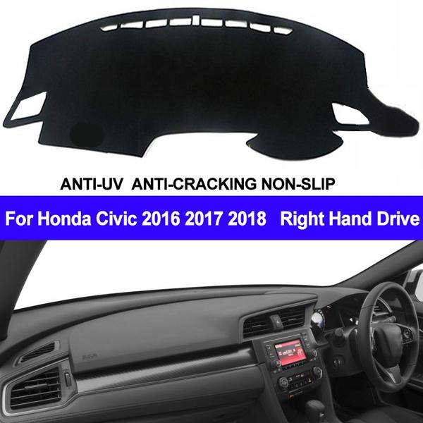 Car Dashboard Cover Dash Mat Anti-Sun For Honda Civic 2016 2017 2018
