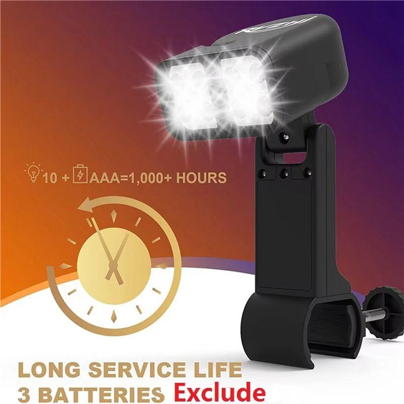 ABIY Flexible Rotatable LED Grill Light For BBQ-Super-Bright Multifunctional Heat Lamp Ideal For Night Fishing