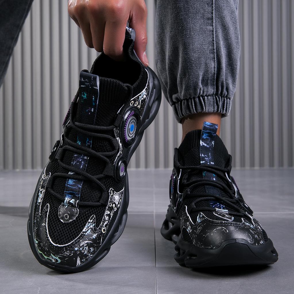 Scarpe da uomo Sneakers Uomo casual Scarpe da uomo tenis Scarpe di lusso Trainer Race Scarpe traspiranti mocassini moda Scarpe da corsa per uomo