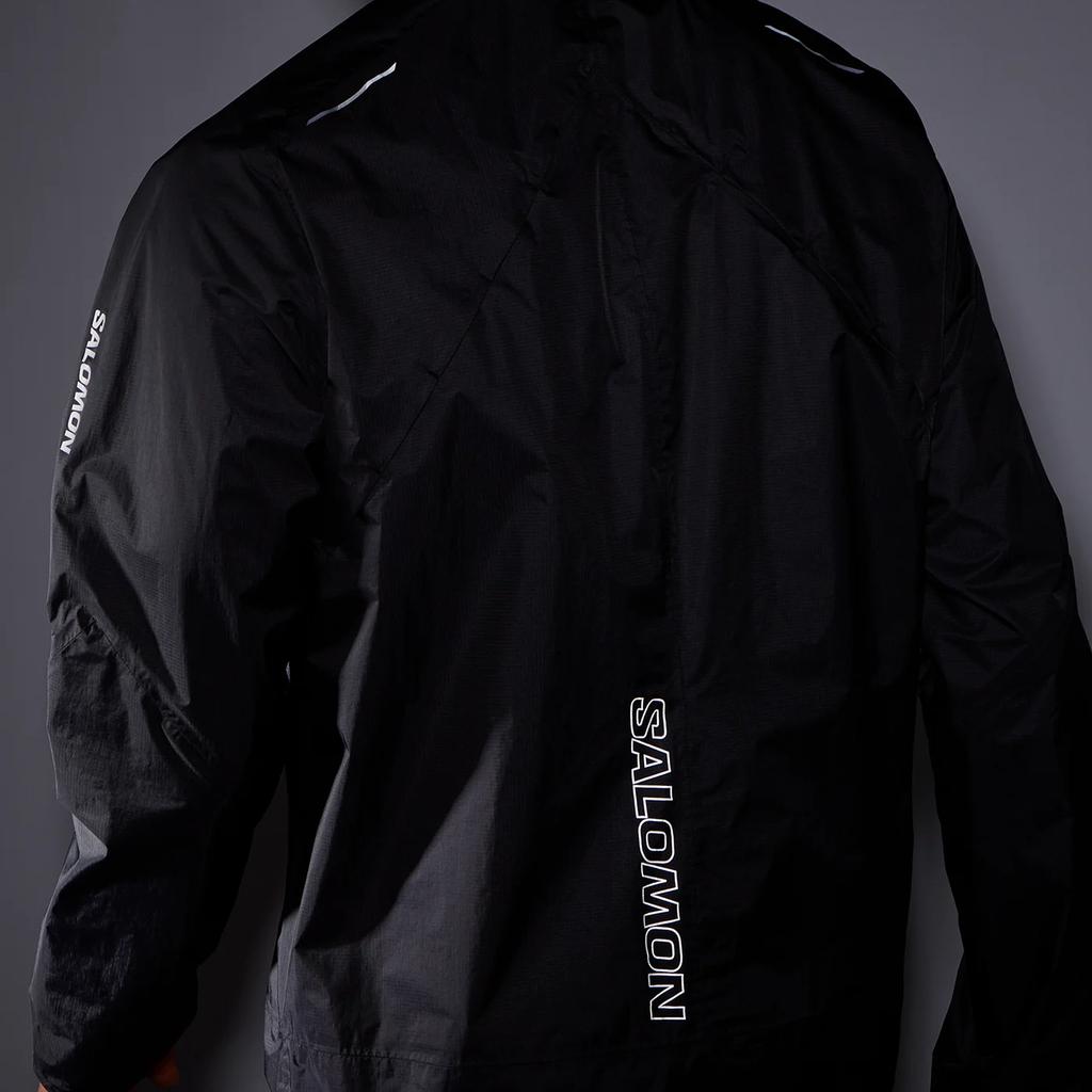 New SALOMON Jackets Men's Black LC2134800