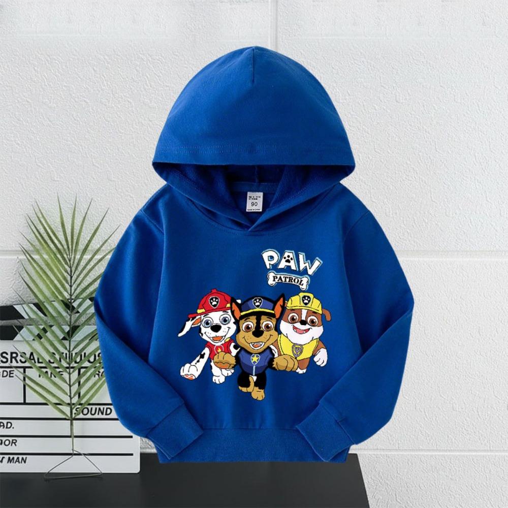 2026 PAW Patrol On Patrol Casual Print Hoodie for Kids Toddler Boys Girls Casual Pullover Sweatshirt Soft Cozy Top