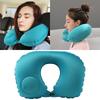 U-shaped Inflatable Portable Neck Pillow Can Be Stored and Inflated by Itself Suitable for Travel and Lunch Break
