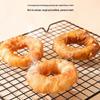 Large Chicken Rawhide Donut Chew for Small To Medium Dogs - Bite-Resistant Teeth Cleaning Treat for Golden Retrievers & Teddies