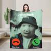 John Pork Is Calling Funny Meme Flannel Blanket Warm Soft Throw Blanket for Bedroom Camping Fashion Bedspread Sofa Bed Cover