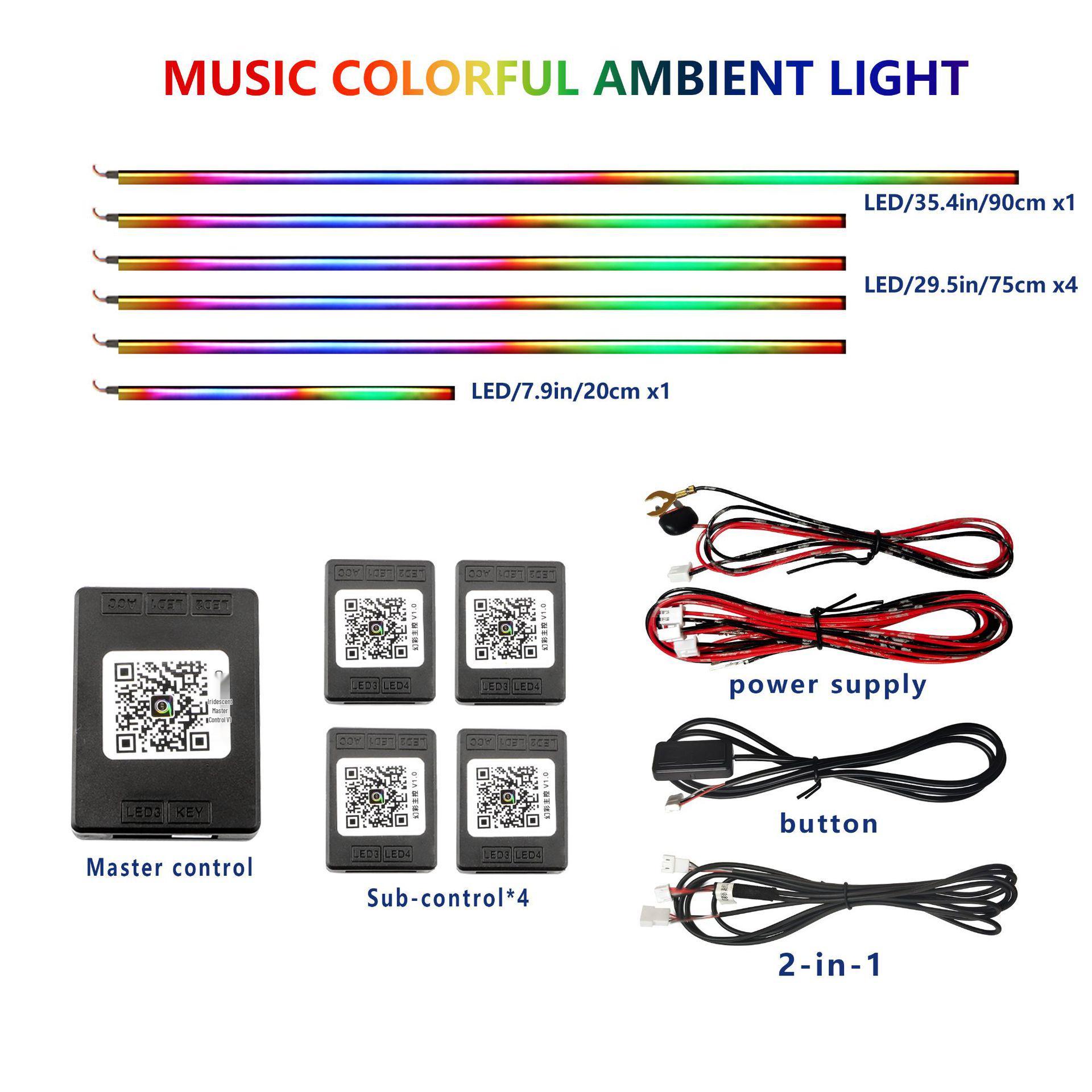 

LED Ambient Lights for GMC Yukon (2022-2025)