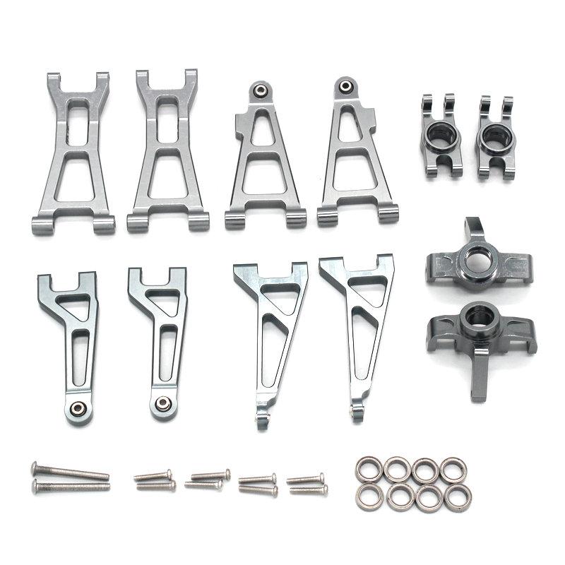 MJX 1/16 M163 16208 16209 16210 H16V3 RC Remote Control Car Metal Upgrade Parts Swing Arm Steering Cup Rear Wheel Seat Parts