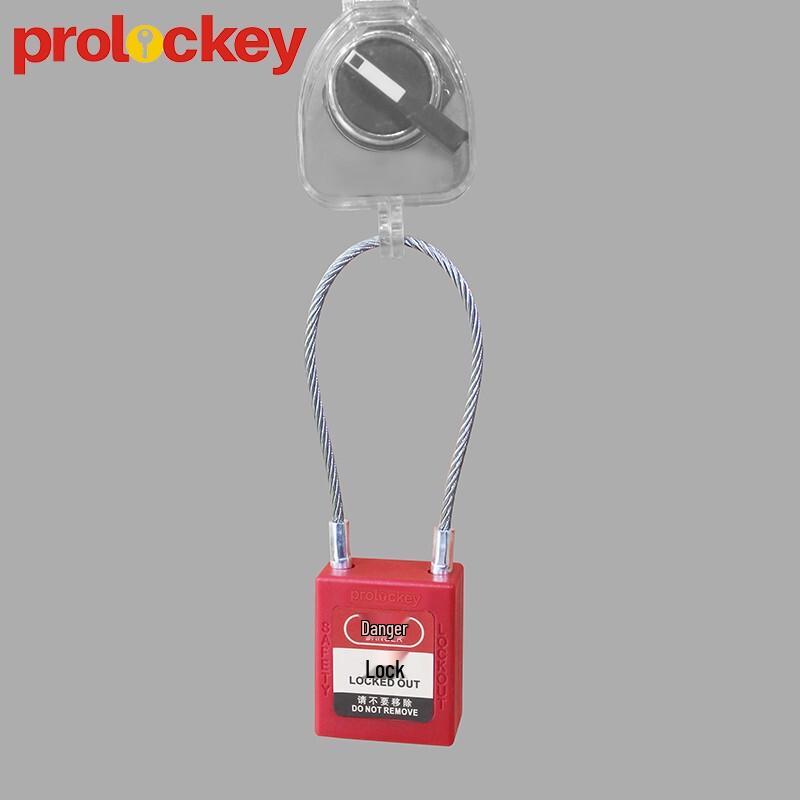Prolockey 3.2mm Steel Cable LOTO Padlock