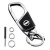 Fashionable Exquisite Key Car Logo Keychain for Keychain, Double-Sided Logo, Bag, (Suitable Nissan) [Product]