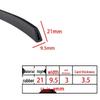 U-Shaped Rubber Anti-Collision & Edge Sealing Strip