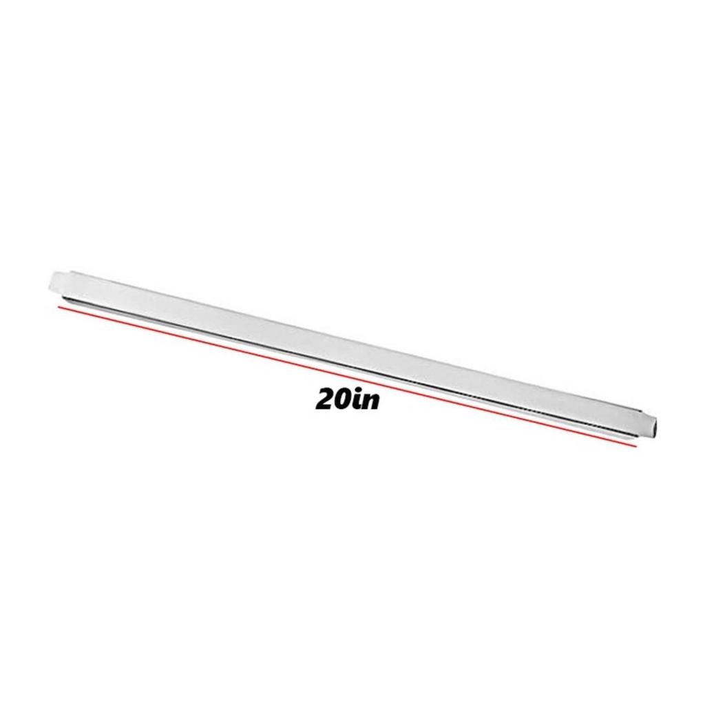 4 Pieces Steam Table Adapter Rod Easy to Clean Stainless Steel Pan Divider Bar
