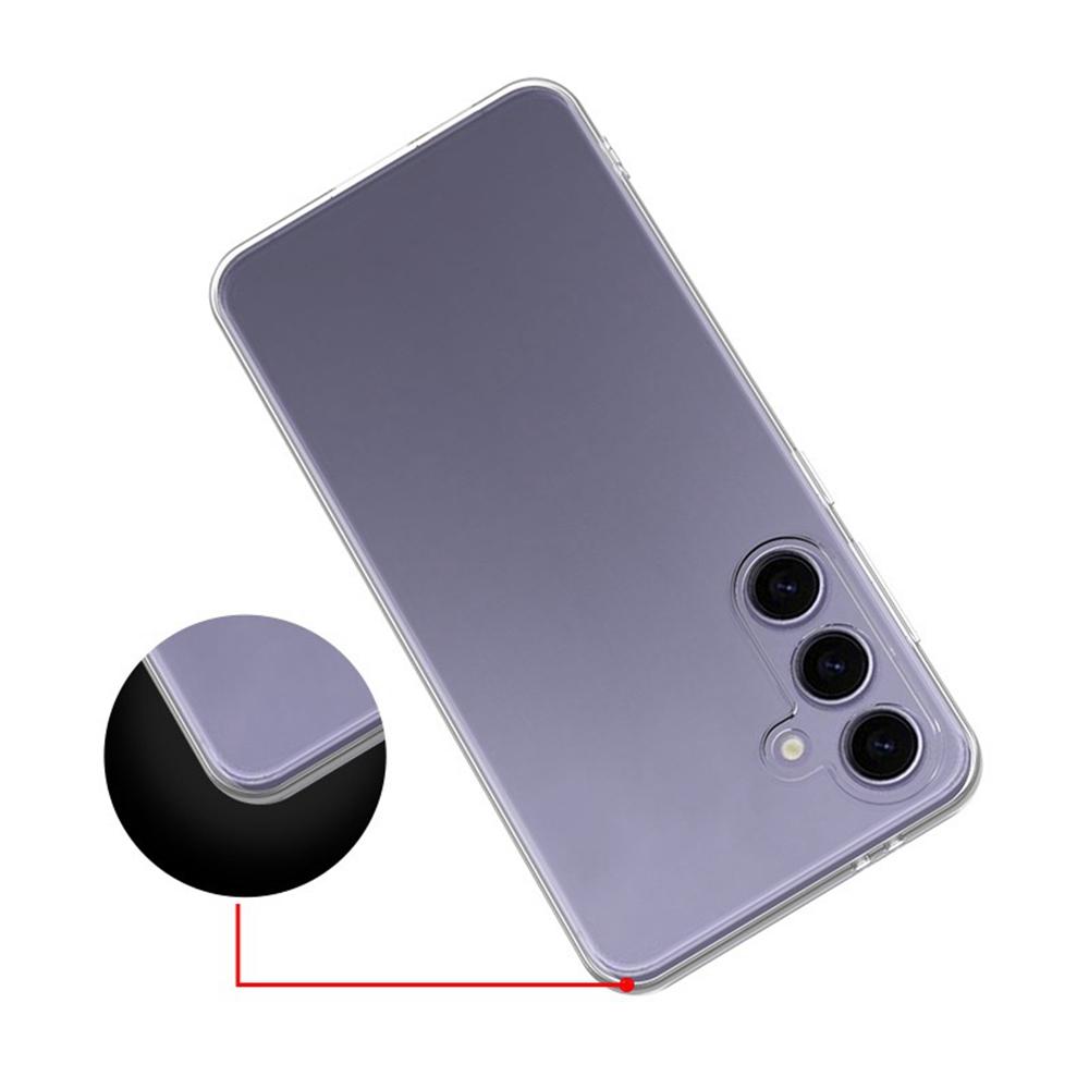 For Samsung Galaxy A17 Back Cover Ultra Thin Flexible TPU Clear Phone Case