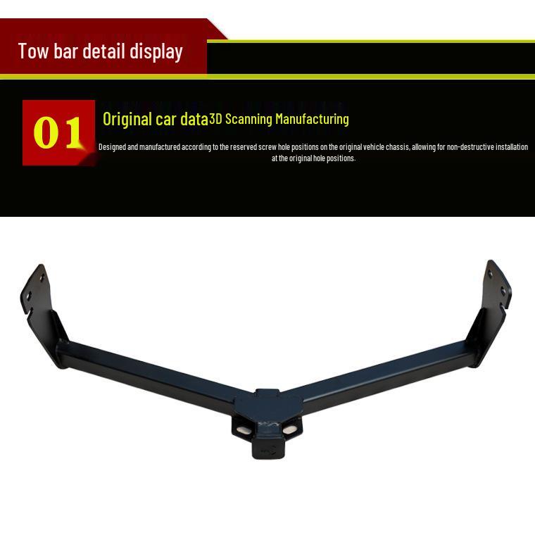 Maxus T60/T70/T90 Tow Hook and Tow Bar with Tow Ball for SAIC Pickup Trucks