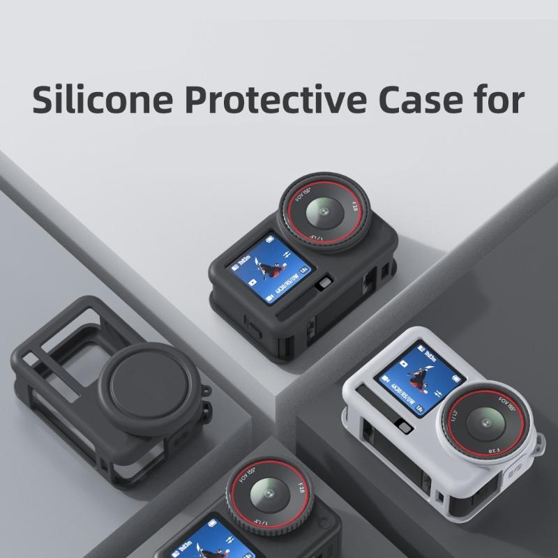 Lightweight Camera Lens Protector Easy Installation Action 6 Degree Protective Housing Skin Sleeve Replacement for Action 6