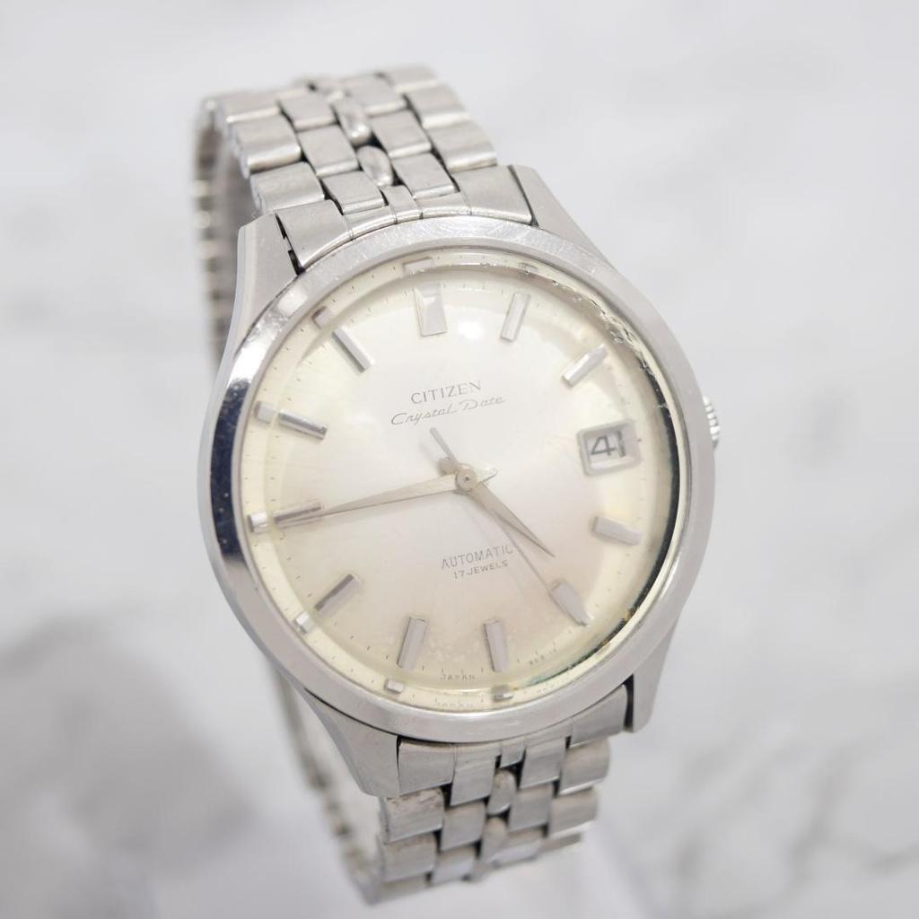 Used Operation 1966 CITIZEN Citizen Crystal Date Men's Automatic Winding