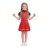 Disfraz de Vestido para Niña con Temática de Carreras Hecho de Tejido de Poliéster para Fiesta de Halloween