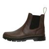 Dr. Martens Leather Trendy Versatile Short Chelsea Boots Unisex Boots Dark-Brown 25978207