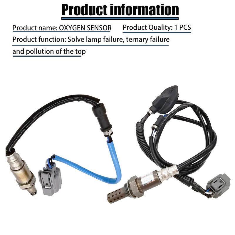 Upstream+Downstream Lambda Oxygen O2 Sensor For Honda Accord EX LX DX SE 2.4L L4 2003 2004 2005 2006 2007 234-9040 234-4797