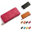 Elegant New Fashion Lady Purse Wallet With Soft Pu Leather And Zipper Closure