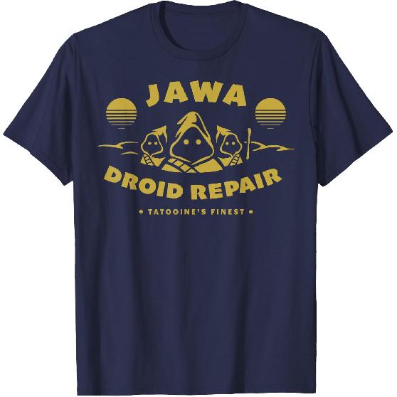 Star Wars Jawa Droid Repair Tatooine's Finest Disney+ T-Shirt