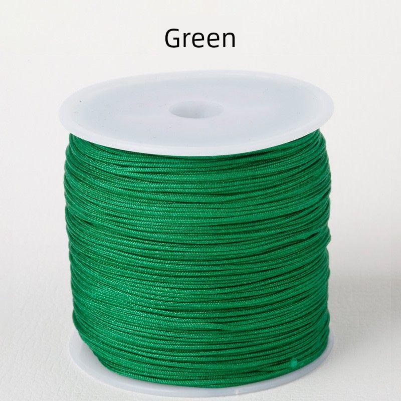 No. 72 Jade Thread 100 M Handmade Braided Rope Bracelet Red Rope Braid Rope Thread Carrying Strap String Jewelry Thread DIY Material