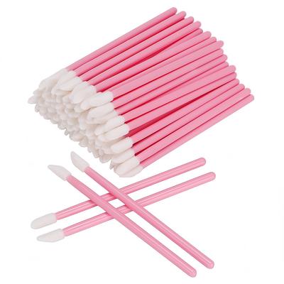 50/100 stücke Einweg Make-Up Lippen Pinsel Lippenstift Mascara Wands Applikatoren Wimpern Lidschatten Lip Gloss Pinsel Kosmetische Werkzeuge