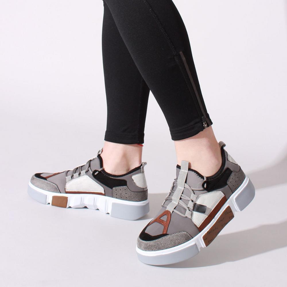 

Женские кеды 36 серый