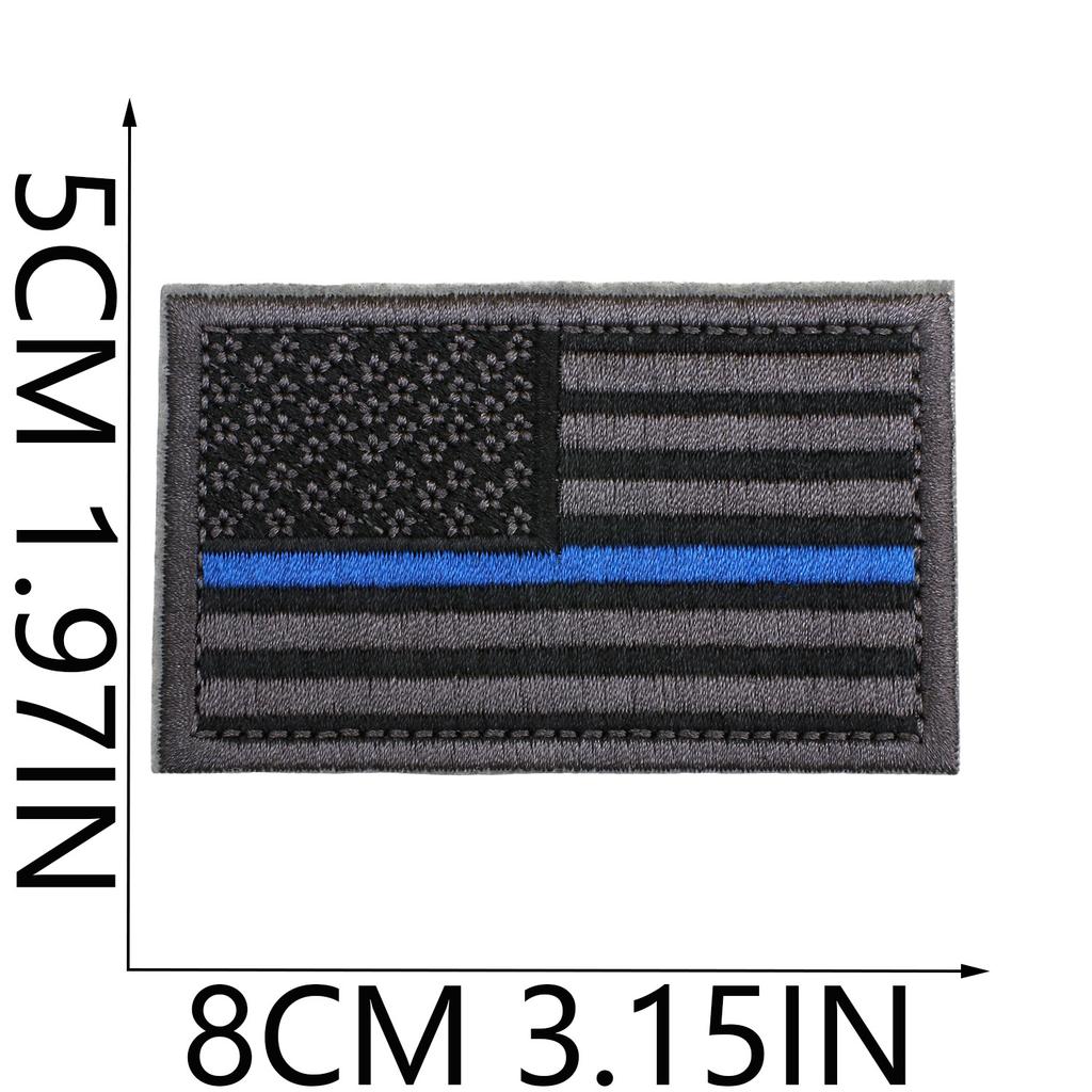 Pilot Embroidery Cloth Sticker Clothes Decorative Patch Sticker American Flag Embroidery Label Military Fan Morale Medal Embroidery Patch
