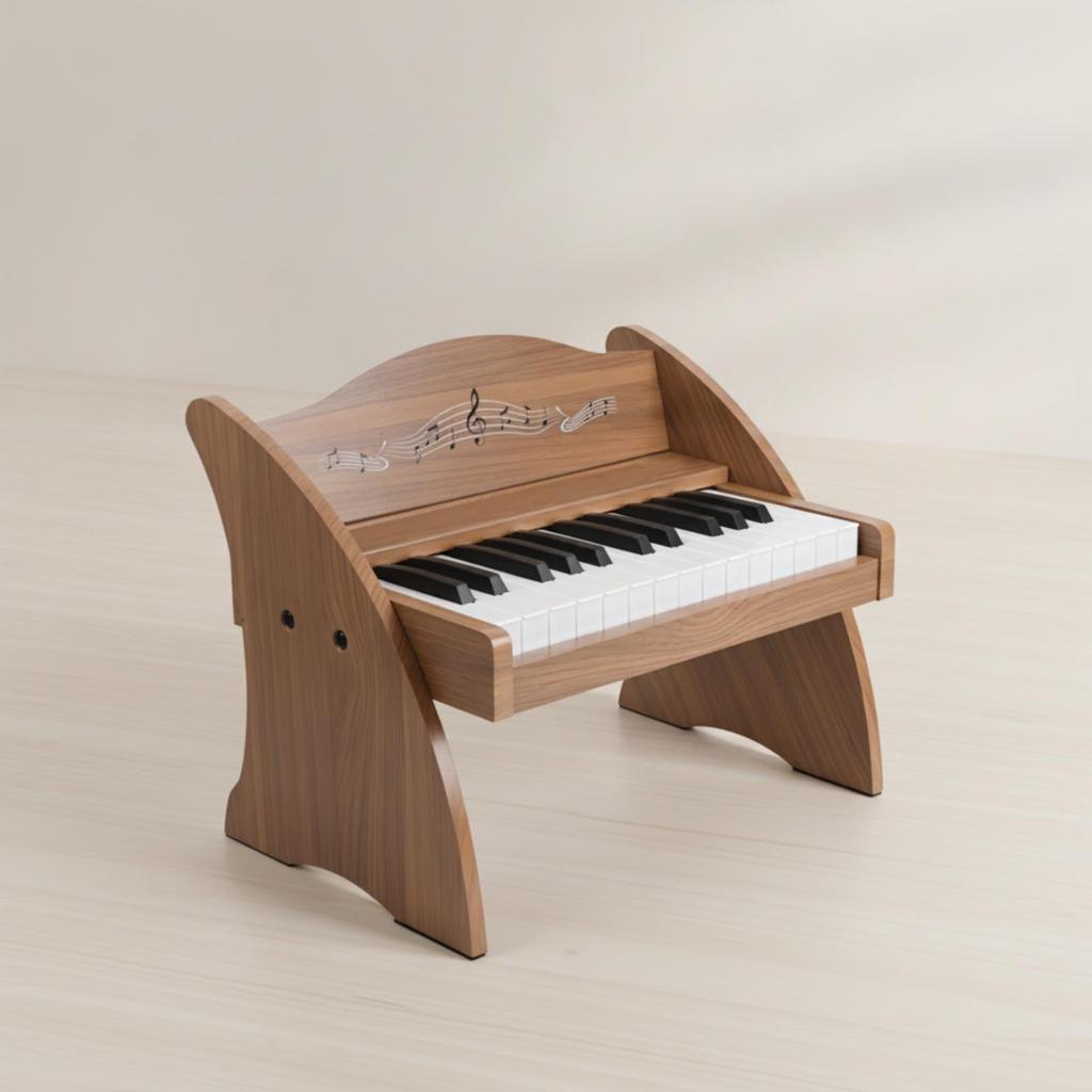25-Key Toy Piano Kids Instrument Sturdy for Young Children, Beginners