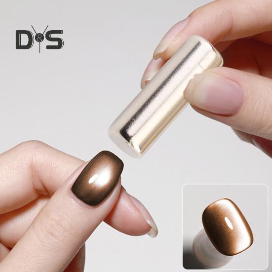 Zestaw Magnesów Serca Narzędzie do Nail Artu z Prowadnicą w Kształcie Y Pręty Magnetyczne Efekt Kociego Oka Profesjonalny Zestaw do Projektowania Paznokci do Domu Salonu