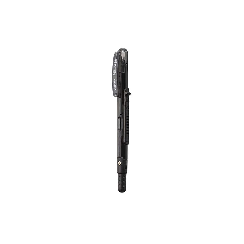 Raymay Fujii Compass Pen Pen, Mechanical Pencil Type, Black JC903B